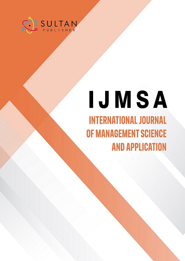  International Journal of Management Science and Application
